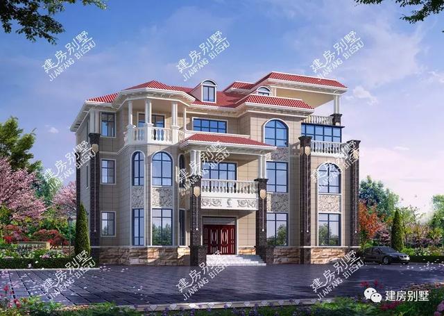 兩款豪華農(nóng)村自建房設(shè)計(jì)圖，外觀非常大氣，建一棟在村里都能很風(fēng)光了