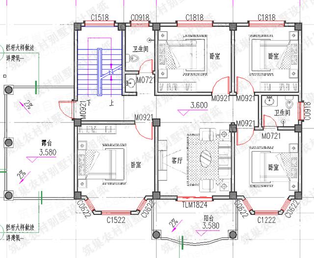 5款25萬帶堂屋自建房設(shè)計施工圖，隨便挑隨便選
