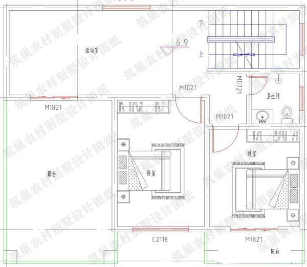 5款25萬帶堂屋自建房設(shè)計施工圖，隨便挑隨便選