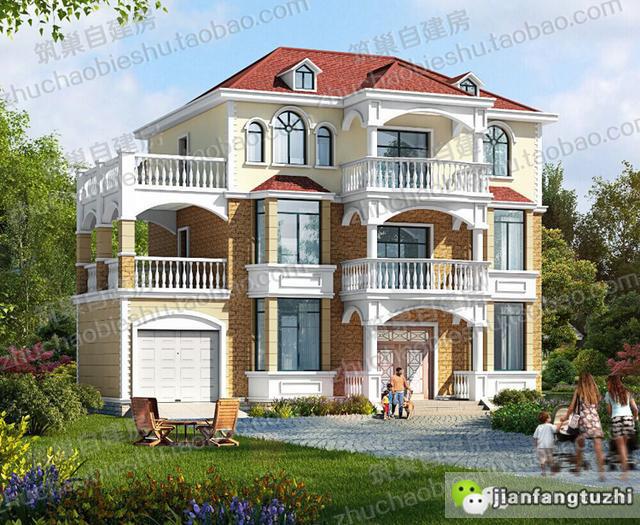 5款25萬帶堂屋自建房設(shè)計施工圖，隨便挑隨便選