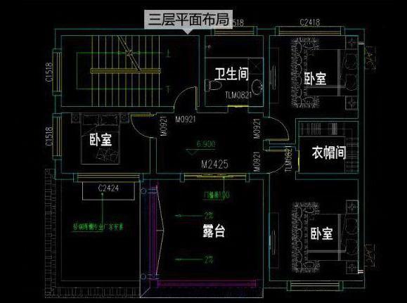 推薦兩款三層自建別墅設(shè)計(jì)圖，希望對(duì)您有參考作用