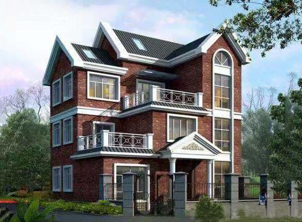 推薦兩款三層自建別墅設(shè)計(jì)圖，希望對(duì)您有參考作用