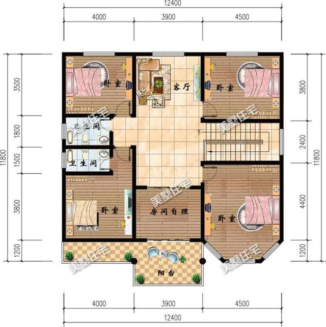 這3套農(nóng)村別墅設(shè)計戶型送給你，好看與實用兼得