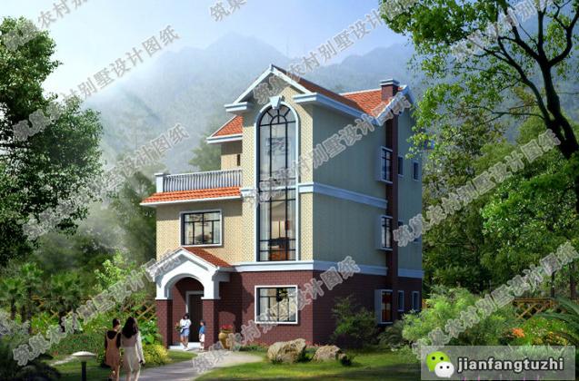 7款開間9米農(nóng)村自建房設計圖紙，三層四層都有，你喜歡哪款呢？