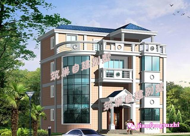 3套戶型方正農(nóng)村自建別墅設計圖，采光通風好、利用率高