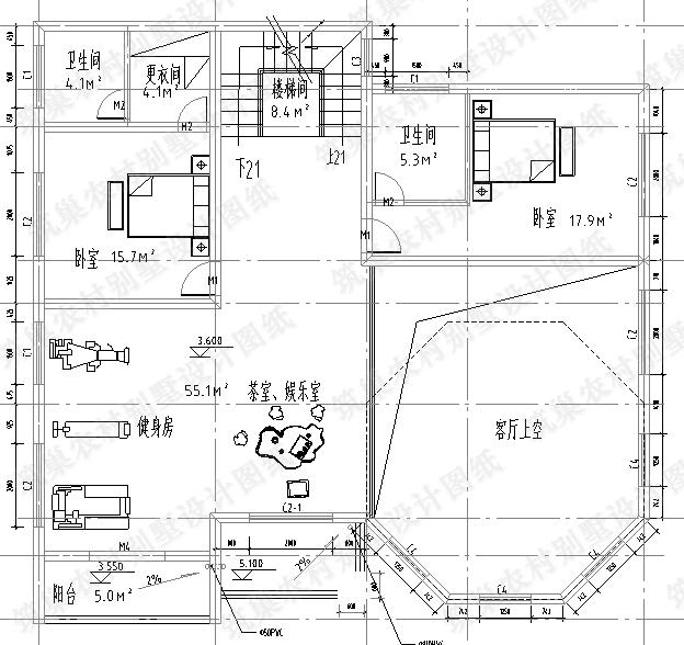 4款三層農(nóng)村住宅設(shè)計(jì)圖，帶豪華臥室套房+車庫(kù)+挑空客廳，想要的應(yīng)有盡有
