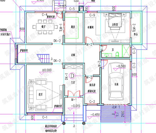 4款三層農(nóng)村住宅設(shè)計(jì)圖，帶豪華臥室套房+車庫(kù)+挑空客廳，想要的應(yīng)有盡有