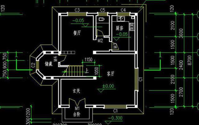 農(nóng)村二層半田園風(fēng)格別墅設(shè)計(jì)圖，外觀好，造價(jià)經(jīng)濟(jì)，20萬就能建成