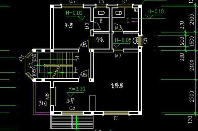 農(nóng)村二層半田園風(fēng)格別墅設(shè)計(jì)圖，外觀好，造價(jià)經(jīng)濟(jì)，20萬就能建成