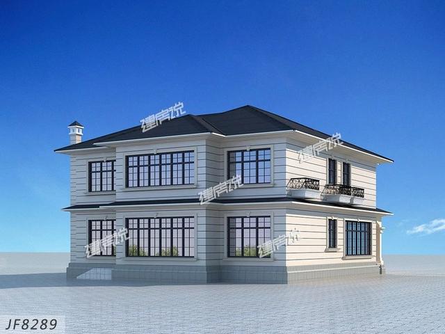 大多數(shù)人想建的二層別墅設(shè)計圖，層數(shù)不高不低，造價不也會太高