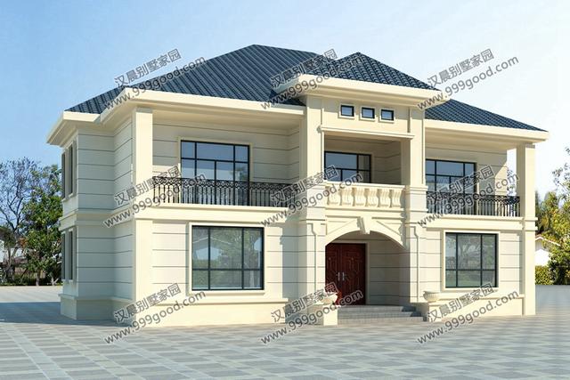 3套2層農村簡歐式別墅設計圖，實用經濟，有一種獨特的韻味