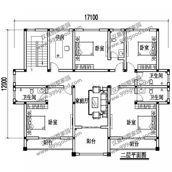3套2層農村簡歐式別墅設計圖，實用經濟，有一種獨特的韻味