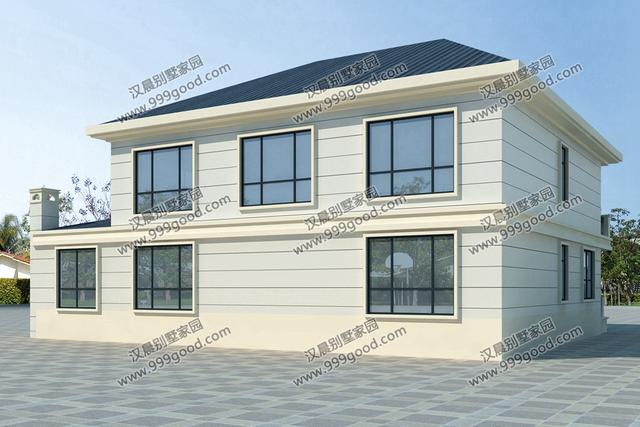 3套2層農村簡歐式別墅設計圖，實用經濟，有一種獨特的韻味