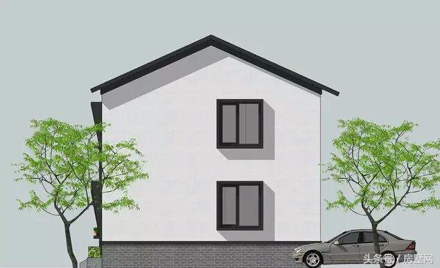 這棟中式別墅設(shè)計(jì)圖耐看至極，經(jīng)典韻味盡顯，簡約才是真