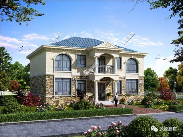 今年新款兩層自建別墅設(shè)計(jì)圖，外觀和室內(nèi)布局都比較適合建在農(nóng)村