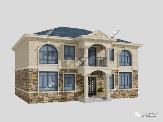 今年新款兩層自建別墅設(shè)計(jì)圖，外觀和室內(nèi)布局都比較適合建在農(nóng)村