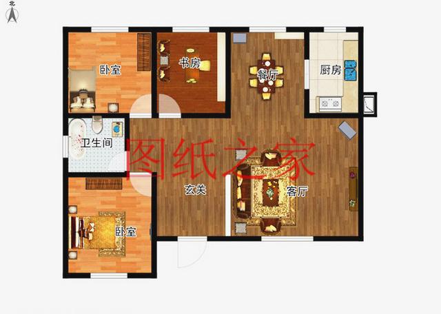 農(nóng)村一層別墅設(shè)計圖，經(jīng)濟又實用，溫馨舒適，比樓房更漂亮