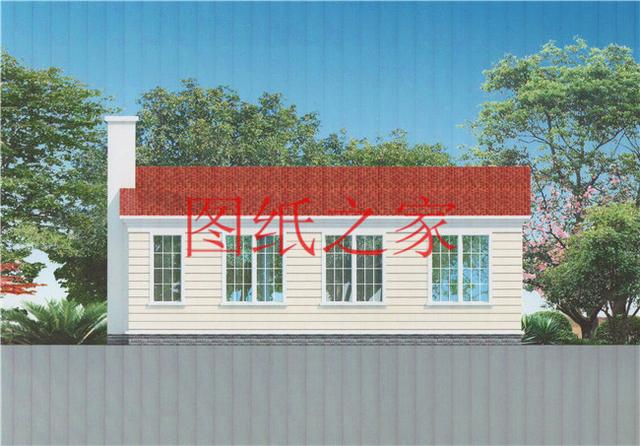 農(nóng)村一層別墅設(shè)計圖，經(jīng)濟又實用，溫馨舒適，比樓房更漂亮