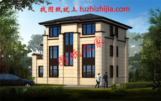 造價(jià)50萬(wàn)左右農(nóng)村三層別墅，高端大氣上檔次，全村最漂亮！