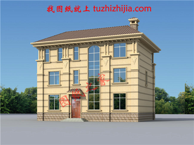 造價(jià)50萬(wàn)左右農(nóng)村三層別墅，高端大氣上檔次，全村最漂亮！