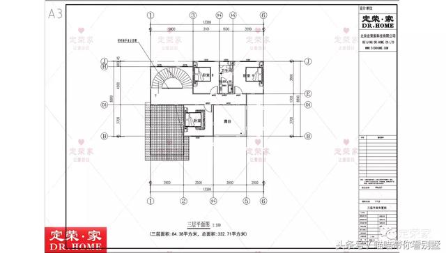 三層別墅設(shè)計圖，多臥室，人丁興旺也不怕，可以滿足你的需求
