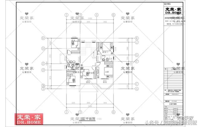 三層別墅設(shè)計圖，多臥室，人丁興旺也不怕，可以滿足你的需求