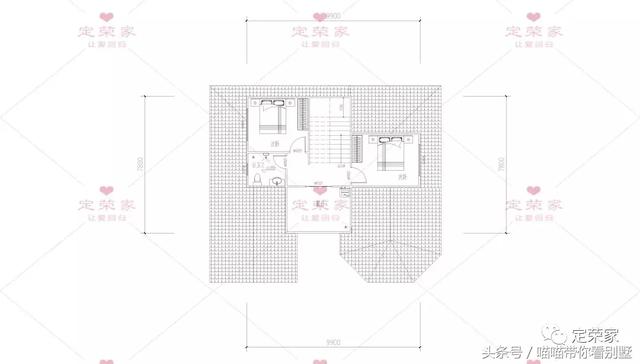 三層別墅設(shè)計圖，多臥室，人丁興旺也不怕，可以滿足你的需求