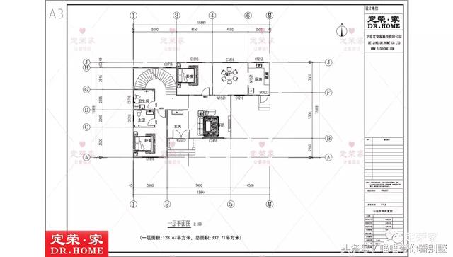 三層別墅設(shè)計圖，多臥室，人丁興旺也不怕，可以滿足你的需求