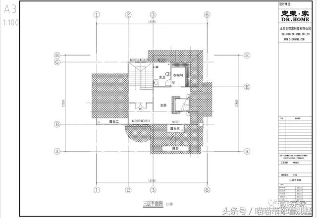 三層別墅設(shè)計圖，多臥室，人丁興旺也不怕，可以滿足你的需求