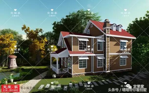 三層別墅設(shè)計圖，多臥室，人丁興旺也不怕，可以滿足你的需求