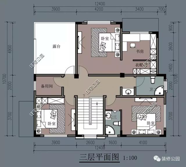 高品質(zhì)現(xiàn)代風(fēng)別墅設(shè)計(jì)圖，附裝修效果圖