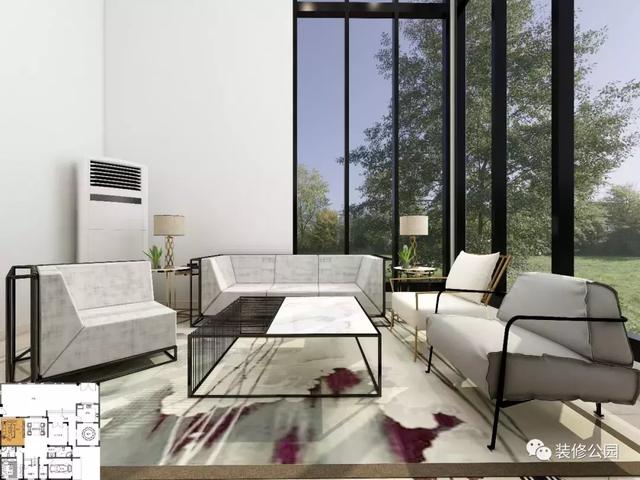 高品質(zhì)現(xiàn)代風(fēng)別墅設(shè)計(jì)圖，附裝修效果圖