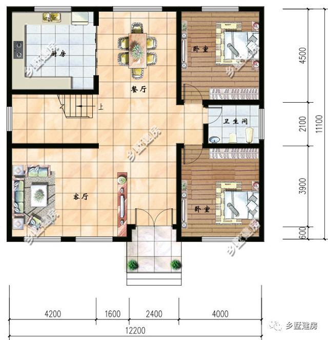 漂亮大方的農(nóng)村自建房設(shè)計(jì)圖，家是我們永遠(yuǎn)的歸宿