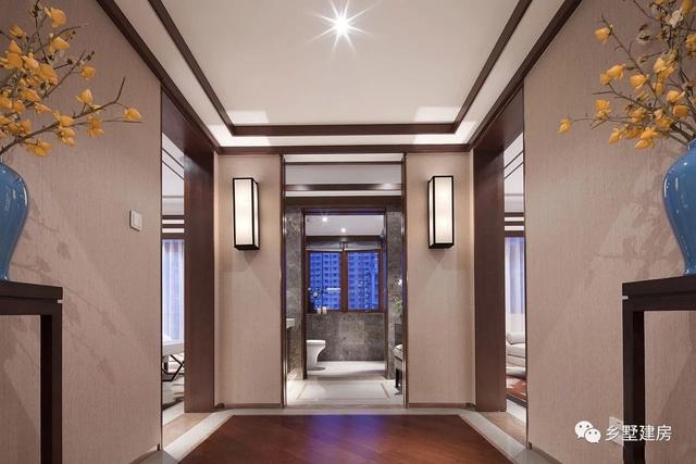 推薦一款十分亮眼的新中式四合院別墅設(shè)計(jì)圖，黛瓦白墻，有種意境美