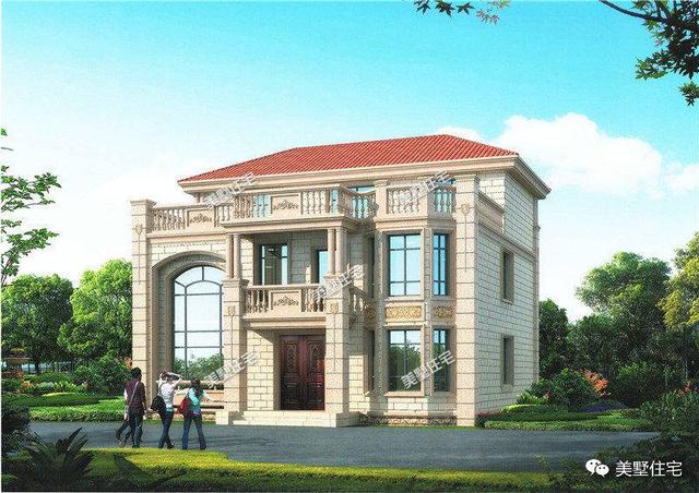 精心挑選了3款別墅設(shè)計(jì)圖，都帶堂屋，供大家參考