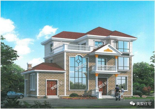 精心挑選了3款別墅設(shè)計(jì)圖，都帶堂屋，供大家參考