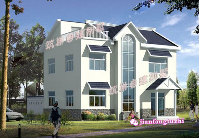 這2款二層小別墅設(shè)計圖，很適合在農(nóng)村自建，帶有院子，深受大家喜愛