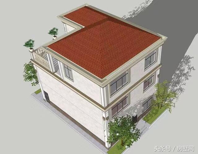 三層簡(jiǎn)歐別墅設(shè)計(jì)圖，打造清新干凈舒適的家