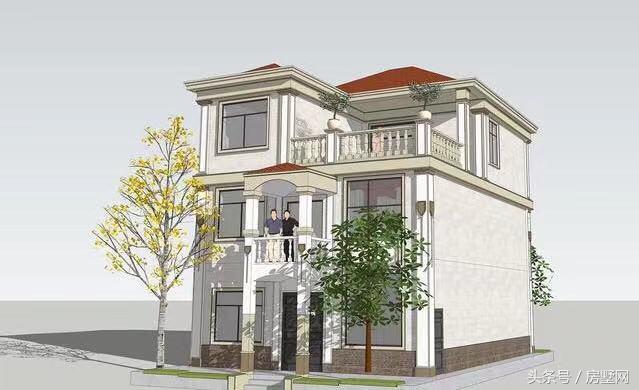 三層簡(jiǎn)歐別墅設(shè)計(jì)圖，打造清新干凈舒適的家