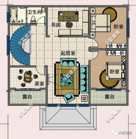 假如你要建別墅，你會(huì)建二層還是三層，這兩款別墅設(shè)計(jì)圖給你作參考