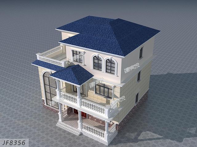 這款二層別墅設(shè)計圖，外型迷倒了好多人，喜歡就收藏一下吧