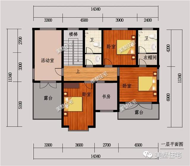 3款二層別墅設(shè)計(jì)圖，簡約大氣都有車庫，適合農(nóng)村建造