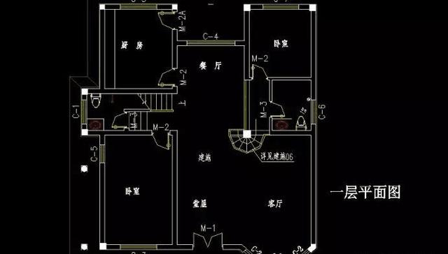 二層農(nóng)村自建房設(shè)計圖，11.4x12.9米，住起來肯定令人心神愉悅