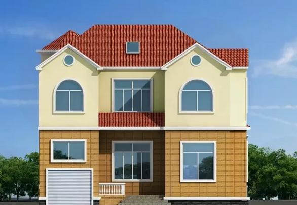 二層農(nóng)村自建房設(shè)計圖，11.4x12.9米，住起來肯定令人心神愉悅