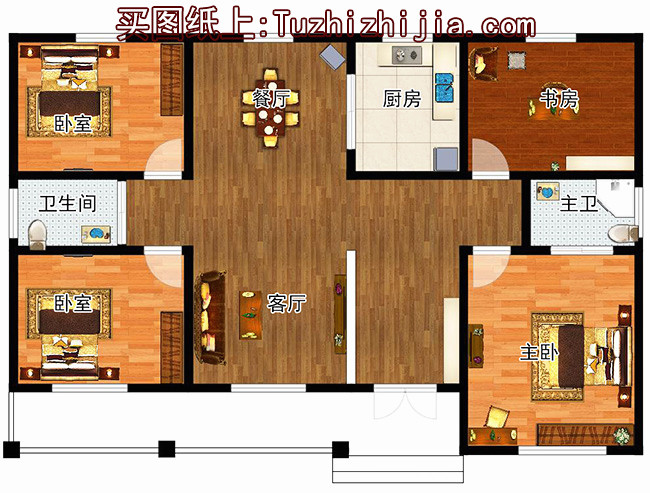 經(jīng)濟(jì)型20萬(wàn)農(nóng)村小別墅圖片，農(nóng)村自建房的首選！