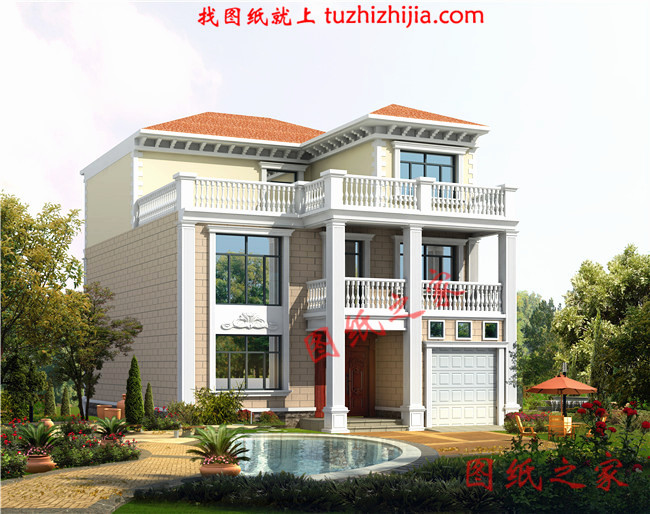 經(jīng)濟(jì)型20萬(wàn)農(nóng)村小別墅圖片，農(nóng)村自建房的首選！