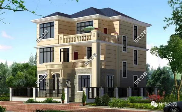 8款開間9米別墅設(shè)計圖，造價經(jīng)濟，只要20萬就夠了