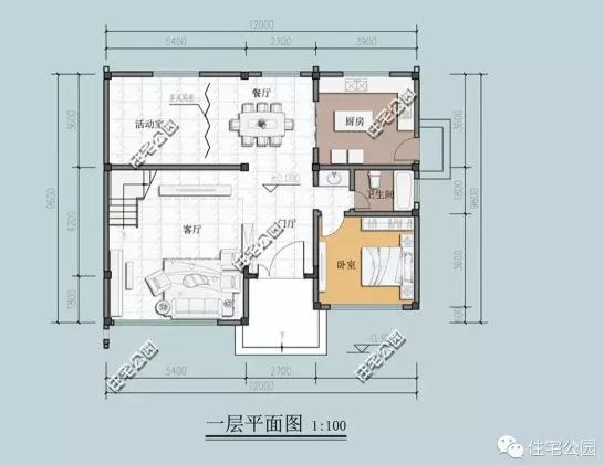 8款開間9米別墅設(shè)計圖，造價經(jīng)濟，只要20萬就夠了