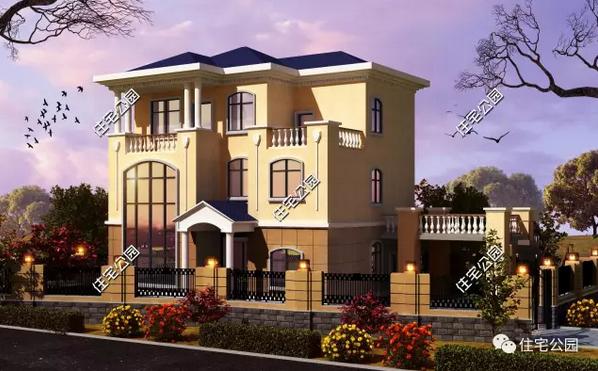 8款開間9米別墅設(shè)計圖，造價經(jīng)濟，只要20萬就夠了