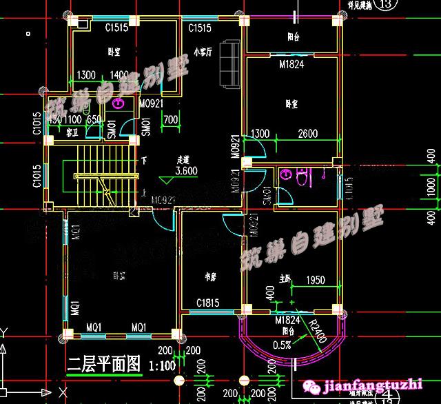 豪華三層歐式別墅設(shè)計(jì)圖，12x13米，功能性非常強(qiáng)